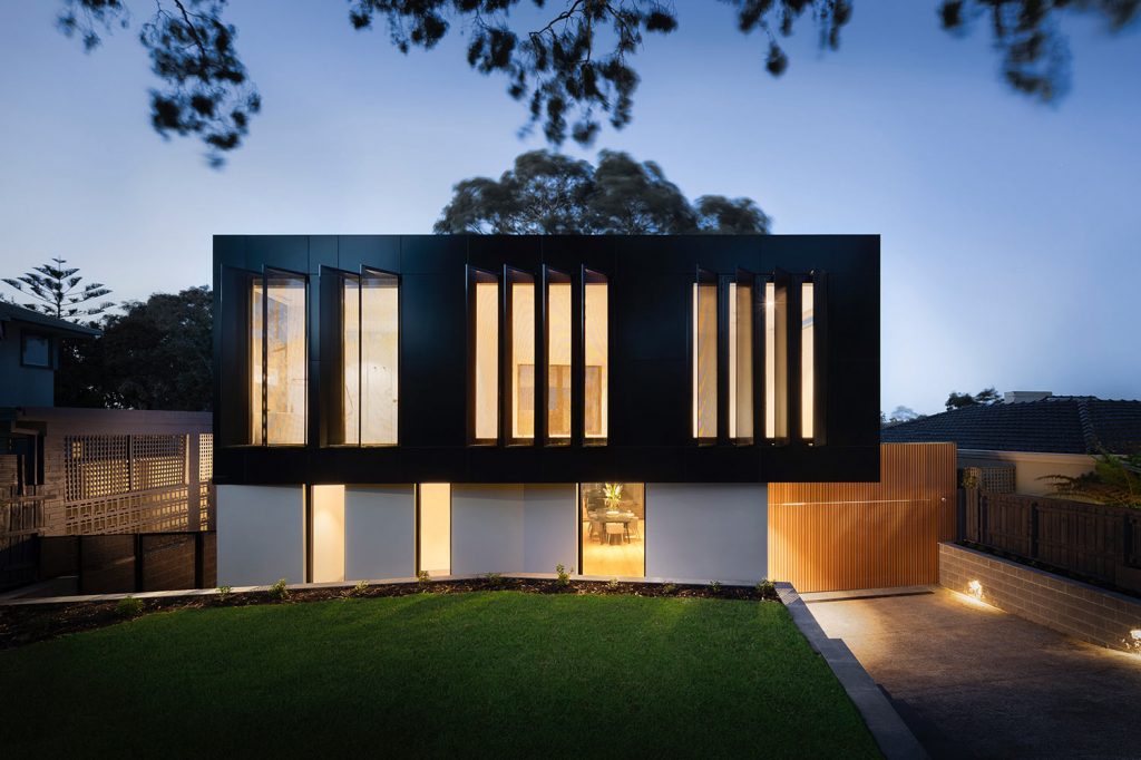 Modern building architecture project - dry lining and passive fire protection