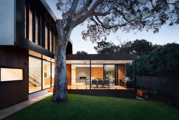 Modern building architecture project - dry lining and passive fire protection